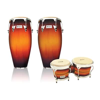 LP Performer Series 2-Piece Conga and Bongo Set with Chrome Hardware image 9