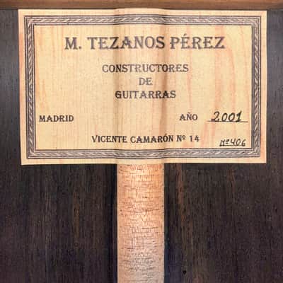 2001 Tezanos-Perez No. 406 image 14