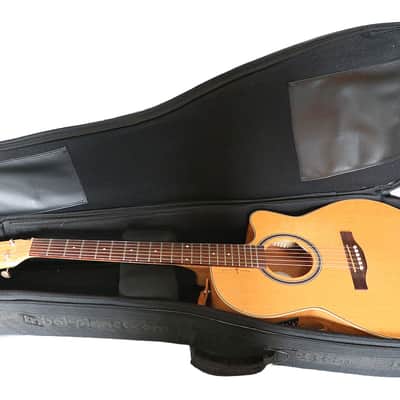 Simon & Patrick Songsmith Concert Hall Acoustic Guitar 2010s - Semi-Gloss Burst image 9