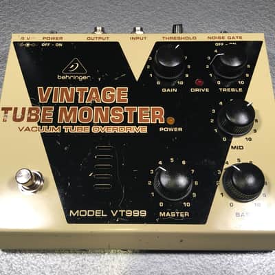Behringer VT999 Vintage Tube Monster Vacuum Tube Overdrive | Reverb