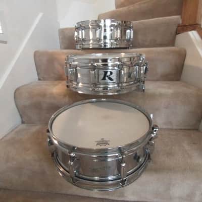 Rogers Vintage Holiday Gold Sparkle 14 X 20 Bass Drum, Early 1960s, Cleveland Tag! image 17