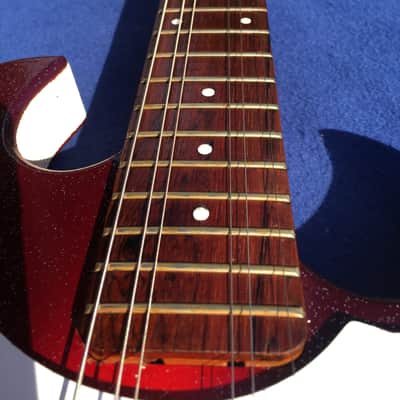 Silvertone 1457 1960 Red Sparkle image 16