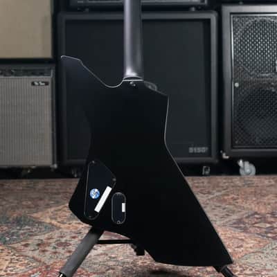 ESP LTD James Hetfield Signature Snakebyte Electric Guitar - Satin Black with Hardshell Case image 7
