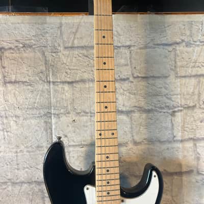 Kona Strat Style Solid Body Black Electric Guitar image 2