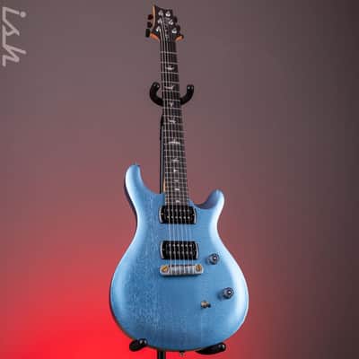 PRS SE CE 24 Standard Stoptail Satin Ice Blue Metallic image 2