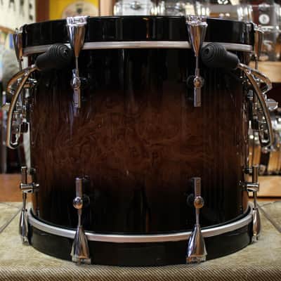 Sonor Prolite Outfit in Walnut Brown Burst 14x18 8x10 14x14 image 5