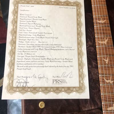 PRS Custom 24 Private Stock Spalt Maple image 4