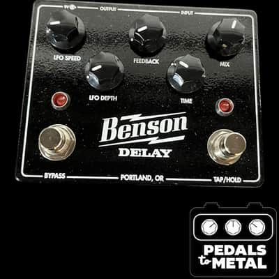 Benson Amps Delay 2023 - Present - Black X17134 image 2