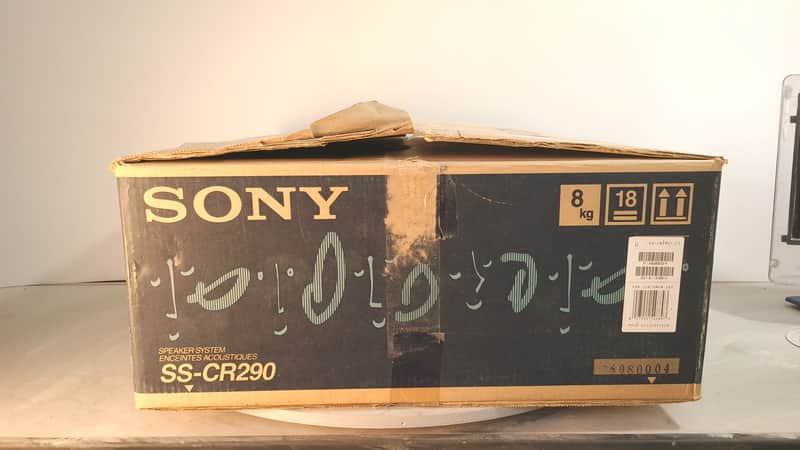 Sony SS-CR290 Speaker System Center Rear Surround Home Theater 3 Piece Set image 1
