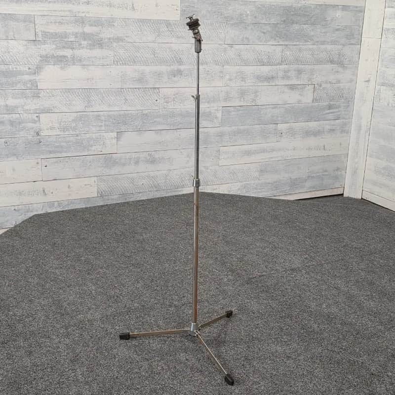 Used Vintage Premier Olympic Flat Based Straight Cymbal Stand - Fair image 1