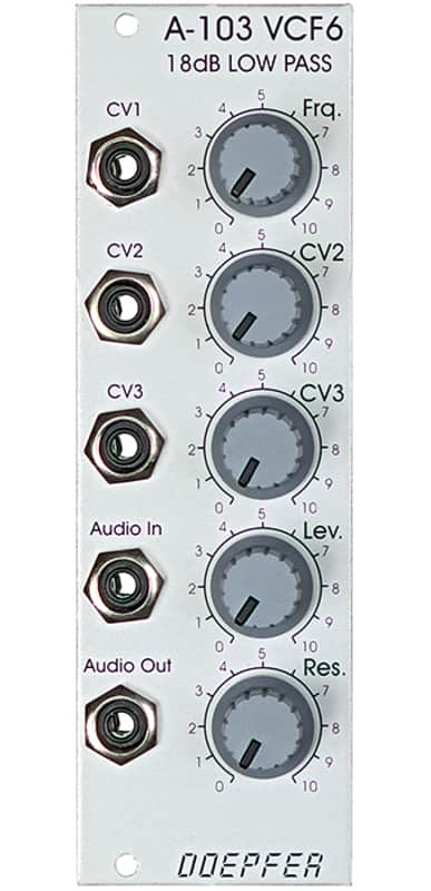 Doepfer A-103 18db low pass filter eurorack module image 1