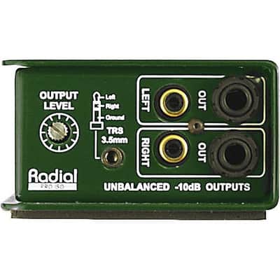 Radial Engineering PRO-ISO 4-10 DB Stereo Line Isolator image 4