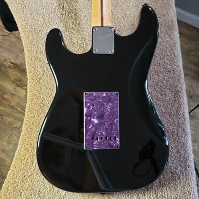 2003 Black Squire SSS Stratocaster, Fully Restored/Upgraded with Hardshell Case image 3