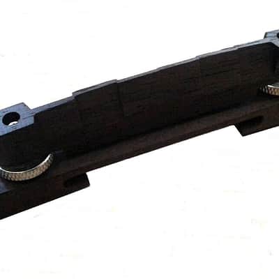 Rosewood Archtop Guitar Bridge for Kay, Harmony, Gretsch, Gibson, SIlvertone, etc. image 1