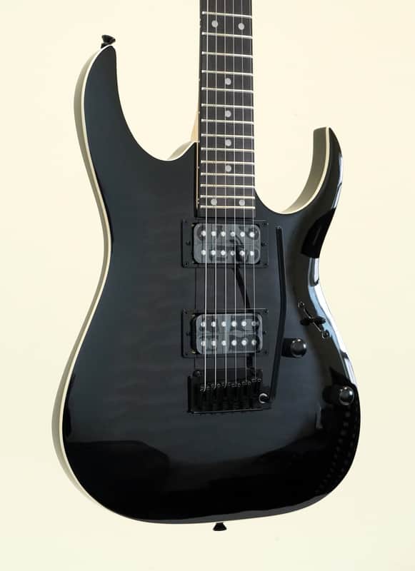 Ibanez Gio RGA120QA Electric Guitar Transparent Black Sunburst image 1