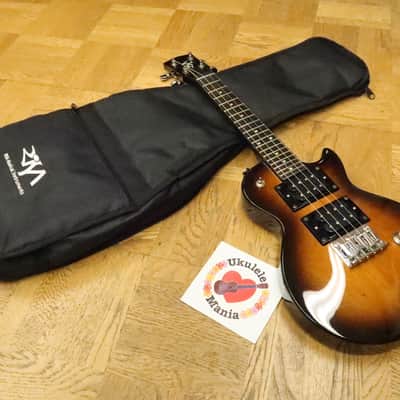 RISA Les Paul Tobacco Sunburst Electric Concert Ukulele #4974 image 25