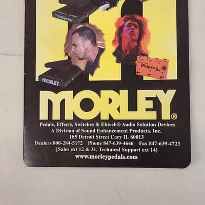 Vintage Morley / Ebtech Pedal Effects Promotional Brochure image 4