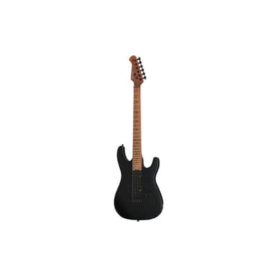 Harley Benton Fusion-III EMG HT Roasted SBK Matte Black image 1