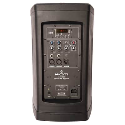 KAM Compact Tower PA system with Lighting ~ 240W image 2