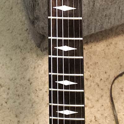 B.C. Rich DRACO Neck Thru 2008 - GLOSS BLACK Floyd Rose, Black h/w, EMGs, Wiring image 2