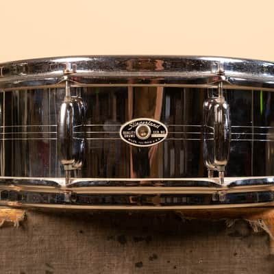 1970s Slingerland 5x14 Sound King Snare Drum image 1