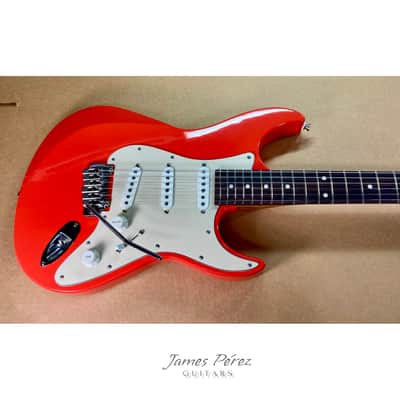 ALL NEW! - LS - Handmade in U.S.A. by Me @ James Perez Guitars 2026 - Fiesta Red image 4