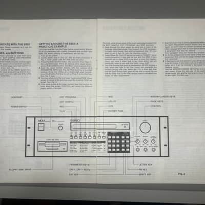 Akai S950 MIDI Digital Sampler 1988 - White image 20