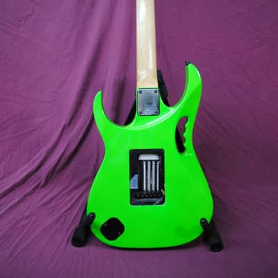 Ibanez JEM777-LG Steve Vai Signature with Edge Tremolo 1987 - 1988 - Loch Ness Green image 2