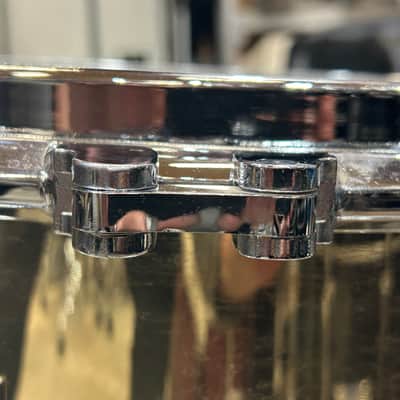 Arbiter 5 1/2" X 14" Snare Drum (733A-2256) 90's - BOW - Brass Over Wood image 19