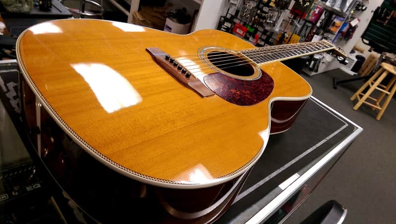 1987 Martin Custom Shop M38 - Solid Quartered Brazilian Rosewood - One of a Kind! image 1