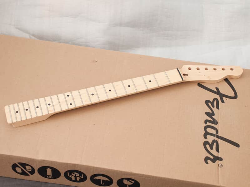 WD Telecaster Neck + Plek + Graph Tech Tusq Nut image 1