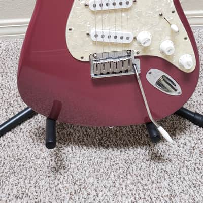 American Fender Stratocaster 1995 - RARE Burgundy Mist image 7