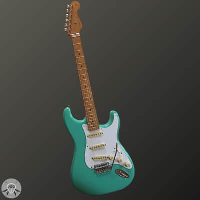 Fender Vintera '50s Stratocaster Sea Foam Green - Fender Gig Bag - Very Good+ Condition image 2