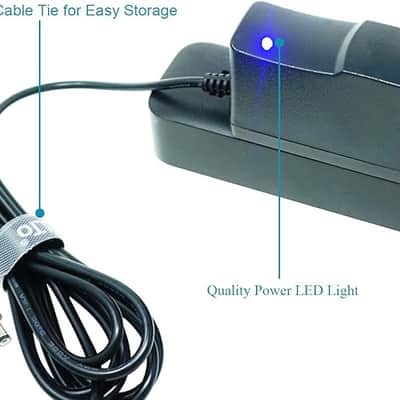 6 FT Extra Long AC Power Replacement Adapter for Casio LK-40 LK-50 LK-55 LK-73 LK-90TV LK-200S LK-210 Keyboard Charger Power Supply Cord image 3