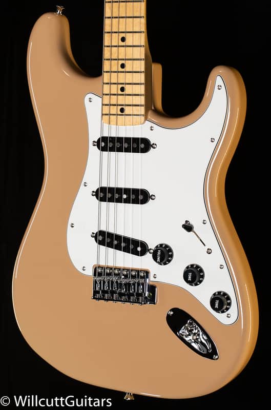 Fender Made in Japan Limited International Color Stratocaster Maple Fingerboard Sahara Taupe (737) image 1