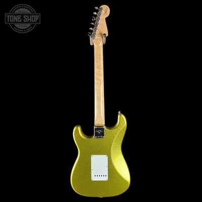 Used 2022 Fender Custom Shop Dick Dale Strat NOS Chartreuse Sparkle w/Case TSU24175 image 6