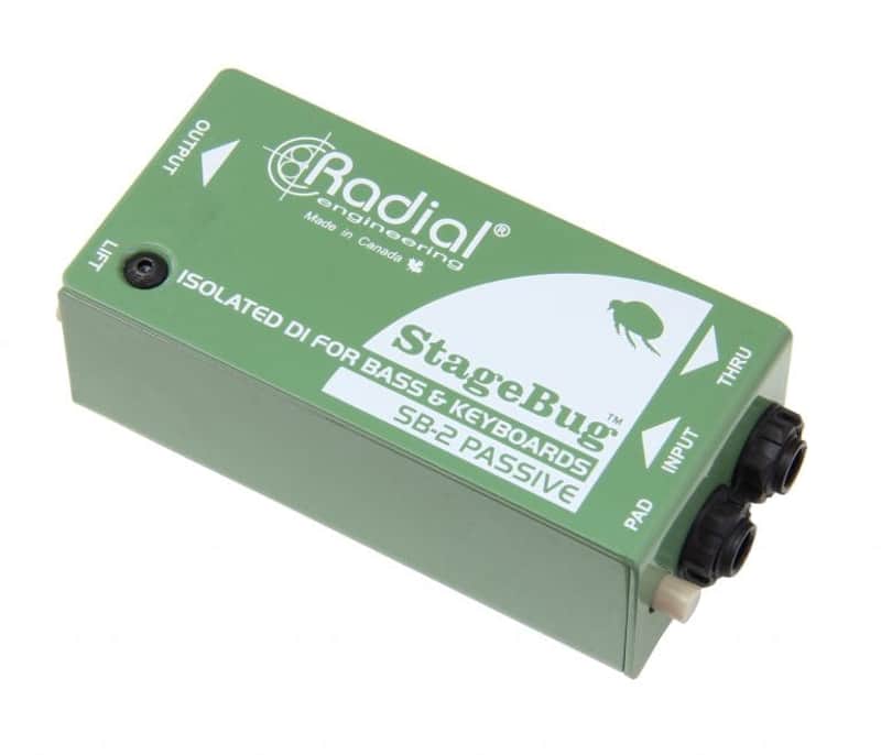 Radial StageBug SB-2 1-channel Passive Instrument Direct Box image 1