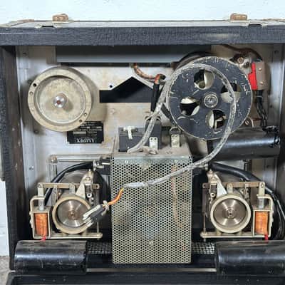 Ampex 350 / 351 Reel To Reel Transport Magnetic Tape Recorder w/ Original Case image 5