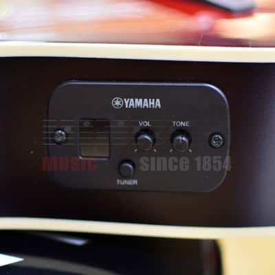 Yamaha APXT2 Old Violin Sunburst 3/4 Size Travel Electro Acoustic Guitar & Case image 4