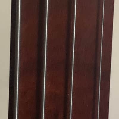 Tom Clement Singlecut 2011 Natural Custom Electric Bass Guitar image 4