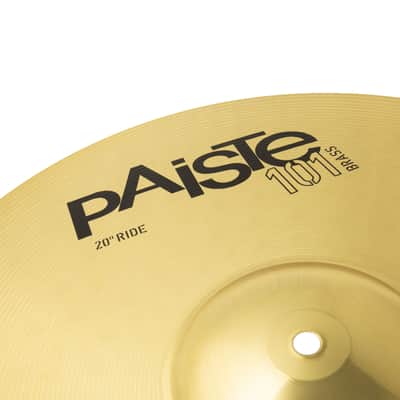 Paiste 101 Brass Ride 20" - Ride Cymbal image 3