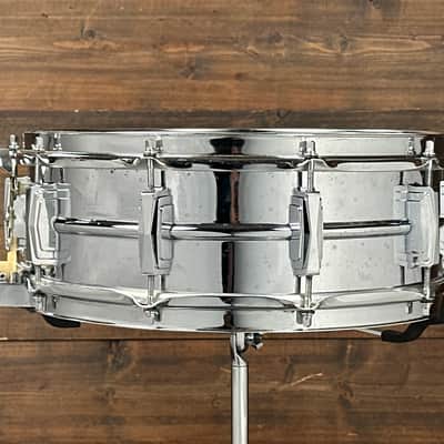 1960s Ludwig No. 410 Super-Sensitive 5x14 10-Lug Snare Drum image 8