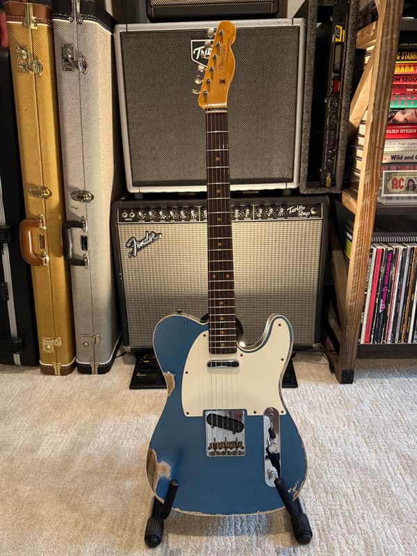 Fender Telecaster Custom Relic (1959) - Aged Blue image 1