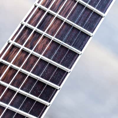 Jackson X Series Soloist Arch Top SLAT7 MS Metallic Blue Electric Guitar w/Bag image 10