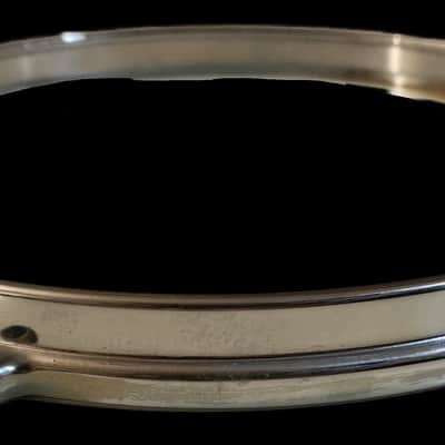 Vintage 1960's Premier 12" Die-cast 6-hole Tom-Tom Chrome Hoop England image 7
