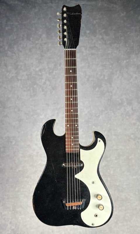 1960s Silvertone Model 1448 w/ Case image 1