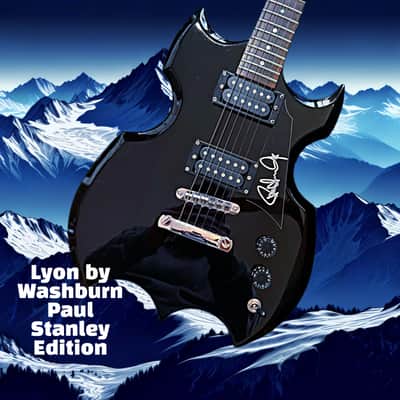 Paul Stanley Autographed Edition by Lyon 1990's - Black image 1