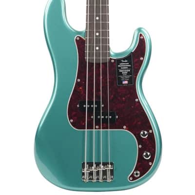 Fender American Professional Classic Precision Bass Faded Sherwood Green image 1