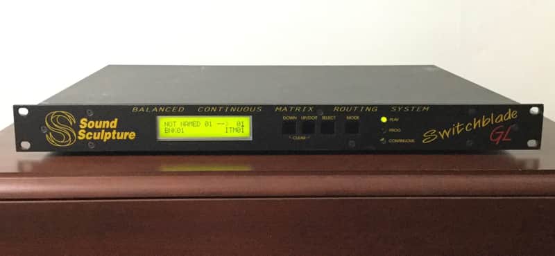Sound Sculpture Switchblade GL – 16 ch audio matrix switcher image 1