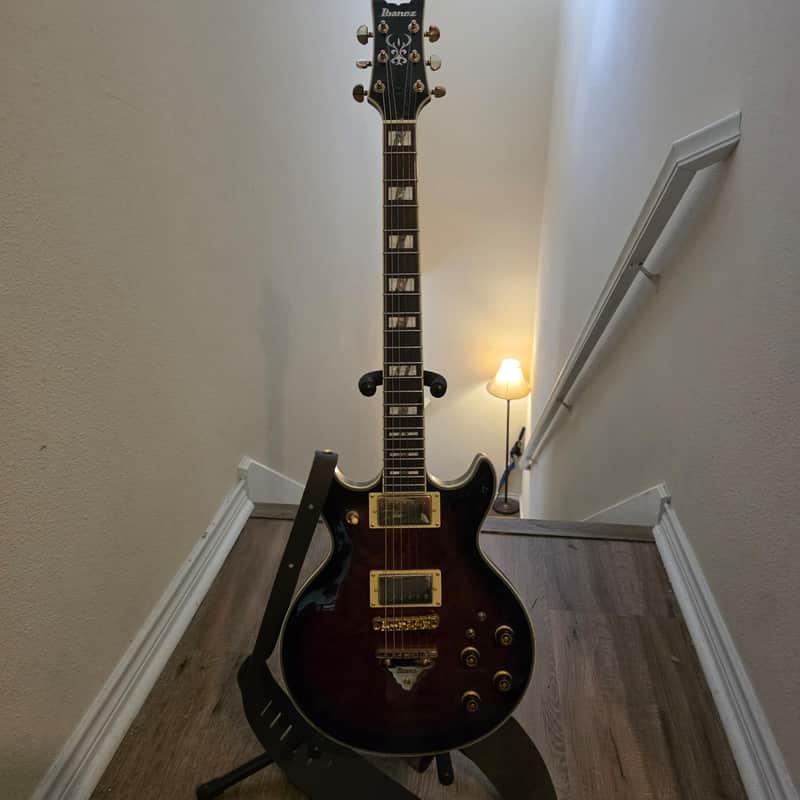 Ibanez AR325QA Artist Electric Guitar - Dark Brown Sunburst image 1